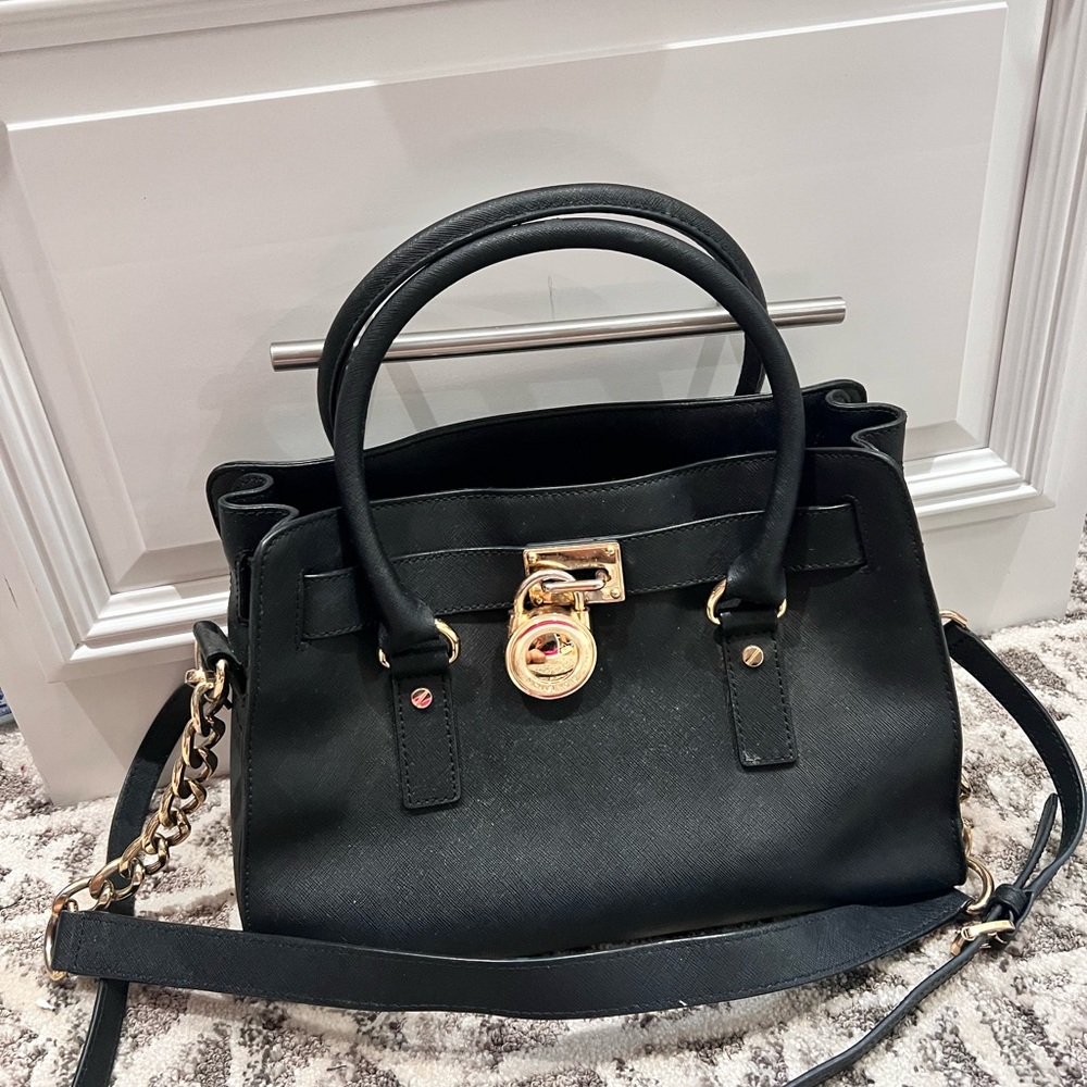 MICHAEL Michael Kors Hamilton Large East/West Satchel Preloved (Used)